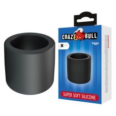Ерекційне кільце на член силіконове чорне Crazy Bull Super Soft Silicone Cock Ring Crazy Bull Viggo