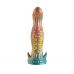 Фаллоимитатор в виде пришельца силиконовый разноцветный Vscnovelty Glitter Silicone Dildo Dickragon