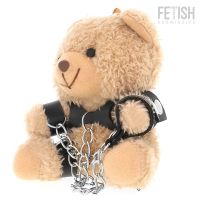 Плюшевый мишка Бдсм телесного цвета Fetish Submissive Yogi Teddy Bear модель 1