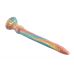 Фаллоимитатор в виде пришельца силиконовый разноцветный Vscnovelty Glitter Silicone Dildo Anaconda