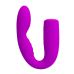 Вібратор для пар рожевий LYBAILE Flexible Bended Quintion