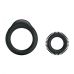 Пара ерекційних кілець на член чорні Baile Manhood Ring Sperm Lock