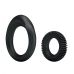 Пара ерекційних кілець на член чорні Baile Manhood Ring Sperm Lock