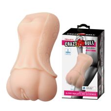 Мастурбатор для чоловіків вагіна тілесного кольору Crazy Bull 3D Vagina