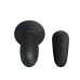Анальная вибропробка с пультом управления силиконовая черная Mr Play Remote Control Vibrating Anal Plug