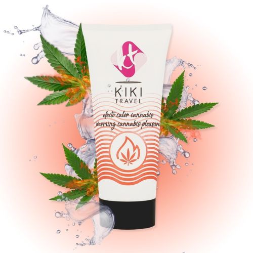 Оральний лубрикант на водній основі Kiki Cannabis Hot Effect 50 мл