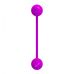 Вагинальные шарики со смещенным центром тяжести розовые LYBAILE Kegel Ball 3