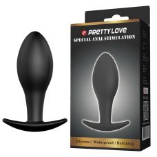 Анальна пробка із обмежувачем чорна LYBAILE Special Anal Stimulator