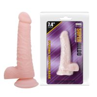 Фалоімітатор реалістичний на присосці Baile Super Dildo Flesh