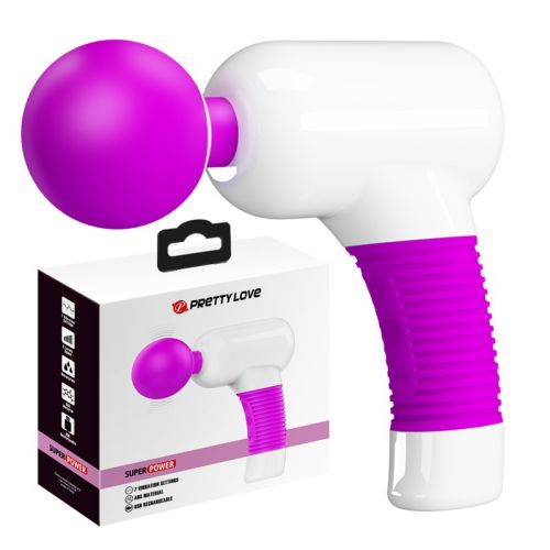 Вібромасажер Ванд рожевий LYBAILE Super Power Massager