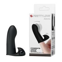 Вібратор на палець для клітора чорний LYBAILE Fingering Vibrator Maxwell
