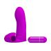 Вібратор на палець для клітора фіолетовий LYBAILE Fingering Vibrator Maxwell