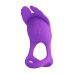 Ерекційне віброкільце на пеніс фіолетове LYBAILE Vibrant Penis Ring Silas