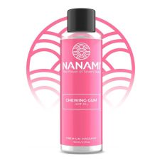 Масажна олія з ароматом жувальної гумки з тепловим ефектом Nanami 100 мл