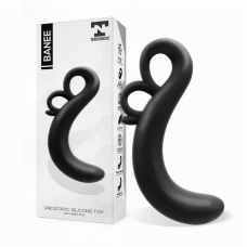 Стимулятор простати із зручним силіконовим кріпленням чорний Tardenoche Banee