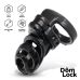 Пояс верности для мужчин с аксессуарами черный Domlock For Prince Albert