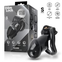 Пояс верности для мужчин с внутренним замком черный Domlock размер S