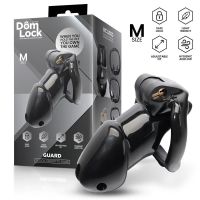 Пояс верности для мужчин с внутренним замком черный Domlock размер M