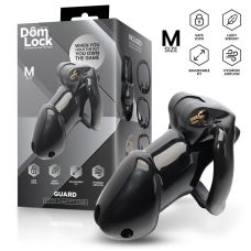 Пояс верности для мужчин с внутренним замком черный Domlock размер M