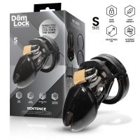 Пояс вірності для чоловіків чорний Domlock розмір S