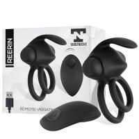 Эрекционное виброцольцо на член двойное с пультом управления Tardenoche Reerin Dual Vibrating Ring