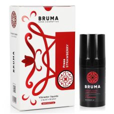 Рідкий вібратор зі смаком полуниці Bruma Ultra Sliding 15 мл