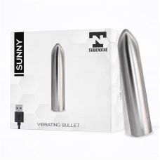 Вибропуля для клитора пулевидный фонарик водонепроницаемая с USB-зарядкой Tardenoche Sunny