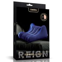 Подушка для секса надувная синяя Lovetoy Rebellion Reign 