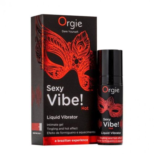 Рідкий вібратор Orgie Sexy Vibe Hot Liquid Vibrator 15мл