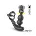 Вібромасажер простати з функцією обертання чорний Intoyou Klark Waving Vibrating Anal Plug
