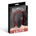 Чорна маска із вирізами під очі Intoyou Lilith Incognito Mask Opening Eyes