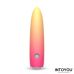Вибропуля для стимуляции клитора оранжевая Intoyou Fiora Dual Layer Vibrating Bullet
