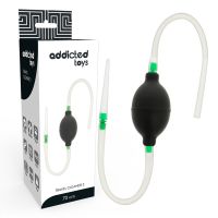 Анальна клізма з грушею чорна Addicted Toys Black Enema Set