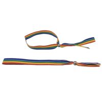 Браслет повязка на руку Kiki Lgbt Flag Silver Ball Bracelet