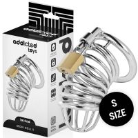 Пояс верности для мужчин Locked Iron Cell Metal Penis Cage