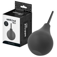 Анальна клізма чорна Addicted Toys Travel Anal Cleaner 160 мл