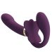 Безременний вібрострапон подвійний для жінок фіолетовий LYBAILE Valerie Dual Motor G-Spot Vibration