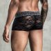 Эротические сетчатые трусы мужские черного цвета JSY Charlie размеры S L