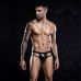 Чоловічі труси з відкритою попою чорного кольору JSY Leo розміри S L