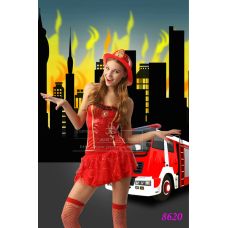 Эротический костюм для секса Зажги Меня милашки-пожарницы S/M