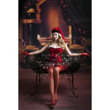 Сексуальний костюм чарівної крихти Санти S / M JSY