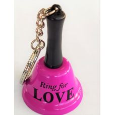 Брелок-дзвіночок Ring for Love малиновий
