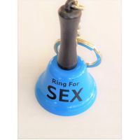 Брелок-колокольчик Ring for Sex голубой