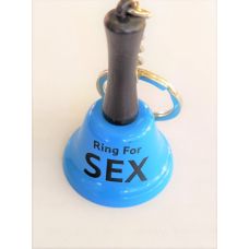 Брелок-колокольчик Ring for Sex голубой