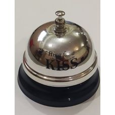 Звонок настольный RING FOR A KISS маталлик