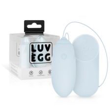 Віброяйце силіконове блакитного кольору Luv Egg