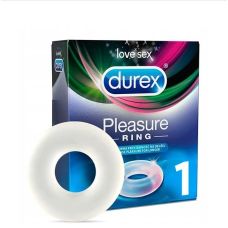 Эрекционное кольцо из латекса прозрачного цвета Durex Pleasure ring