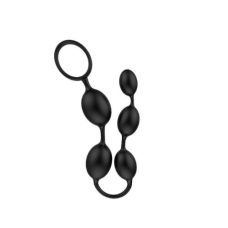 Анальні кульки чорного кольору Loveshop Love in the Pocket