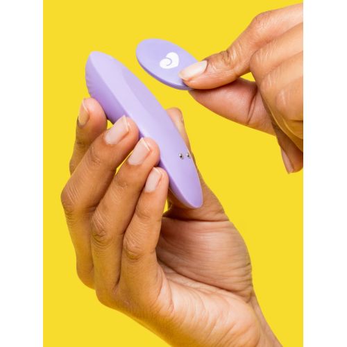 Вибротрусики для клитора с пультом сиреневый Lovehoney Mon Ami Panty Vibrator