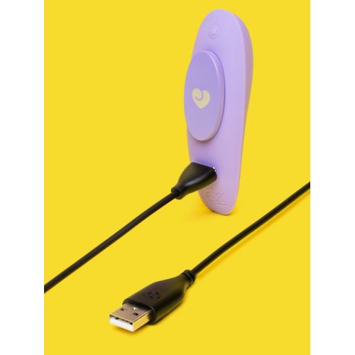 Вибротрусики для клитора с пультом сиреневый Lovehoney Mon Ami Panty Vibrator